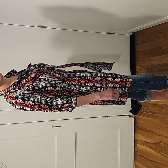 Suzy Shier Duster Top Medium - Picture 5 of 6